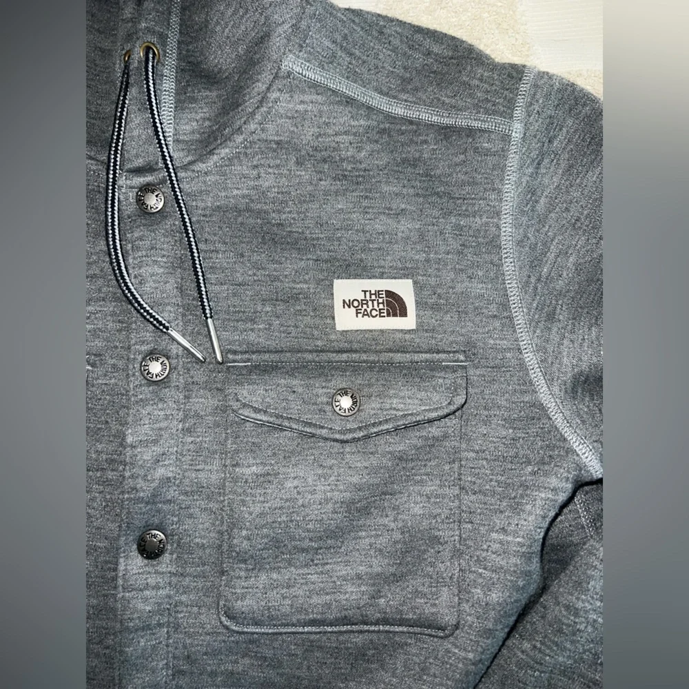 The North Face Sherpa Patrol Snap Up Hoodie Size Small‎